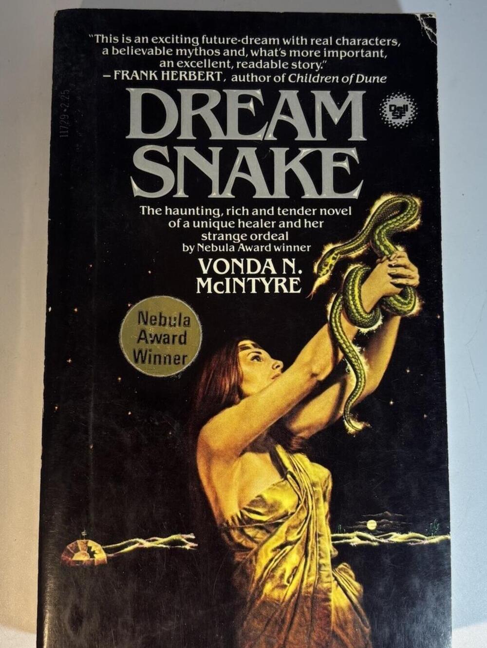 Dream Snake by Vonda N. McIntyre 1978 First Dell Printing Paperback Vintage